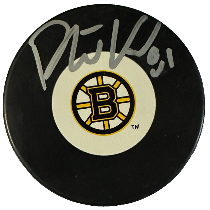 Phil Kessel Autographed Boston Bruins Hockey Puck NHL