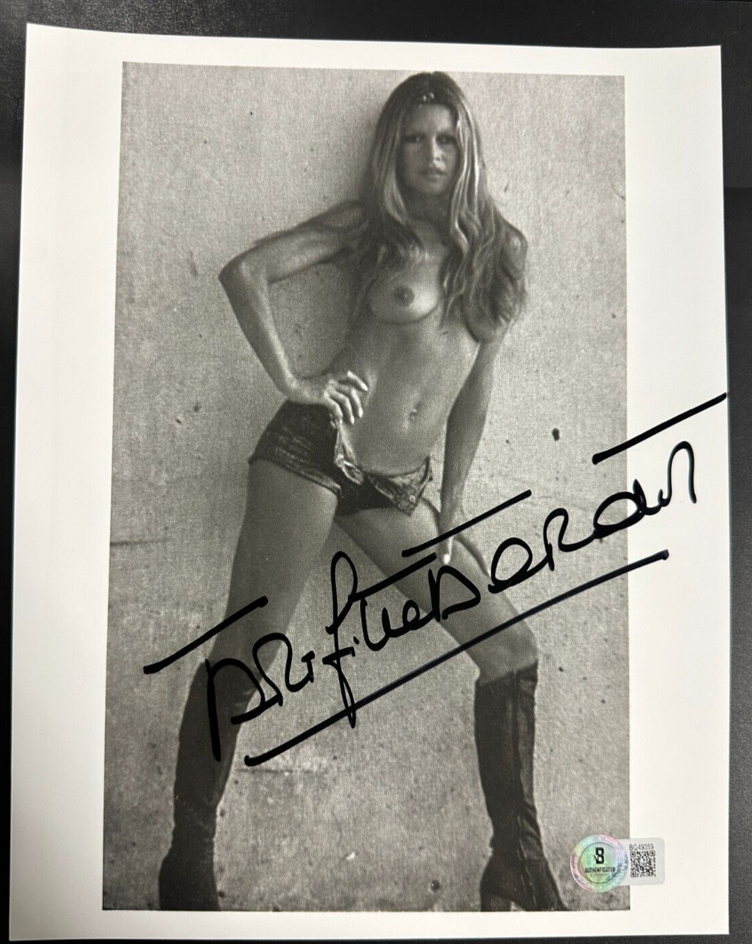 Bridgette Bardot Autographed 8x10 Photo BAS French Hollywood Sexy