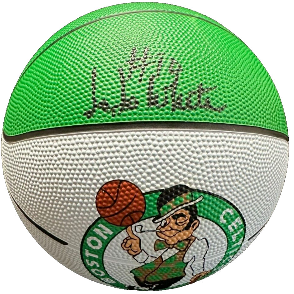 Jo Jo White Autographed Full Size Boston Celtics Logo Basketball HOF