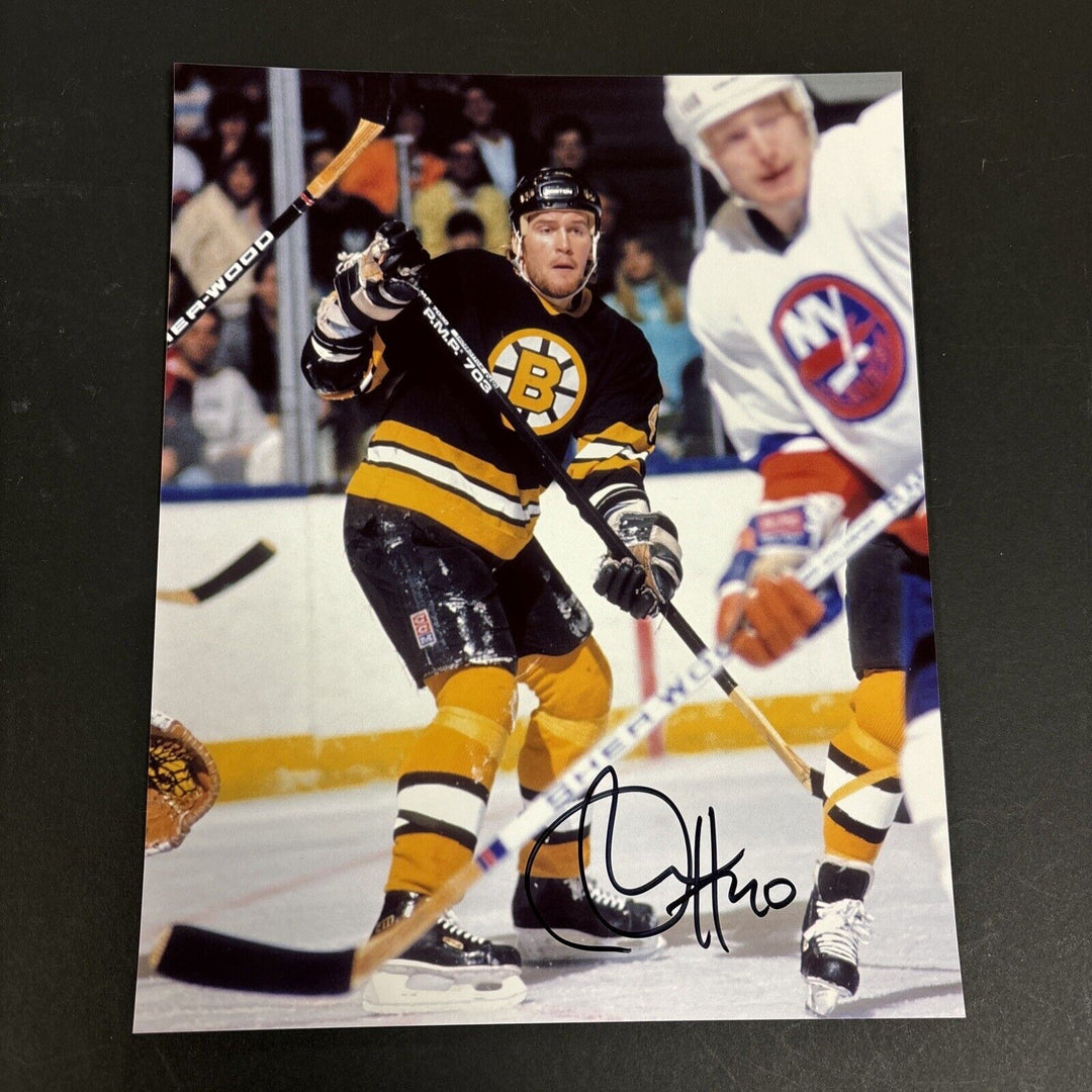 Bruce Shoebottom Signed 8x10 Boston Bruins Sportsworld