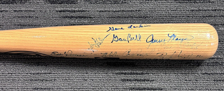 1999 Sox Exchange Fantasy Camp Signed Baseball Bat Pesky Brooks Robinson Etc.