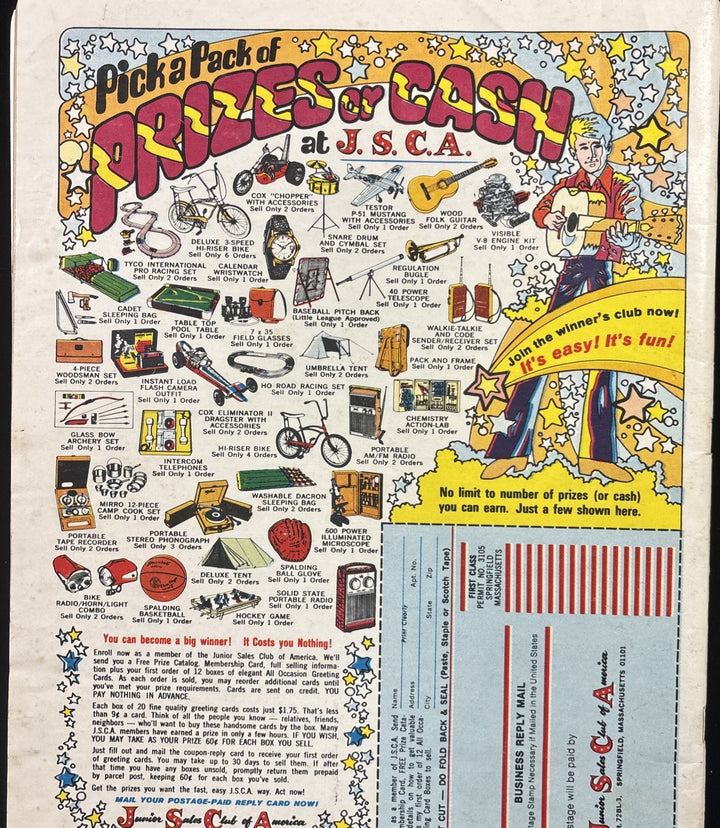 March 1972 Boys Life Magazine Henry Aaron Cover