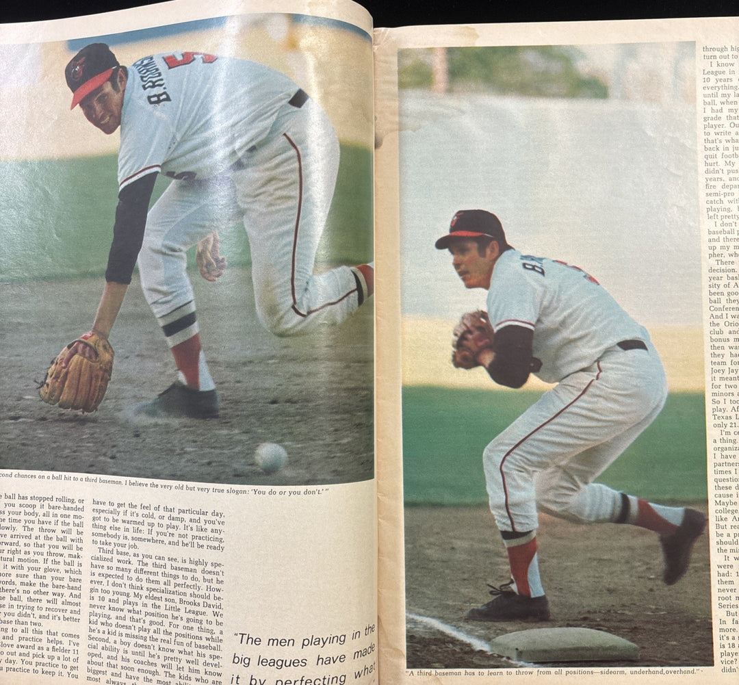 September 1971 Boys Life Magazine Brooks Robinson Cover