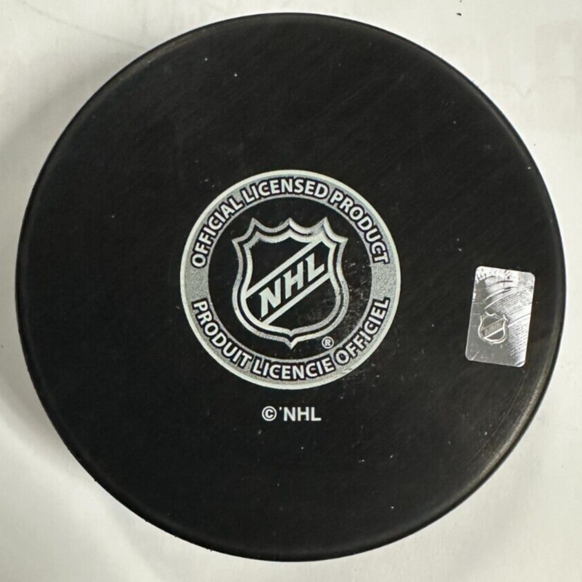 Walt McKechnie Autographed Boston Bruins Hockey Puck NHL
