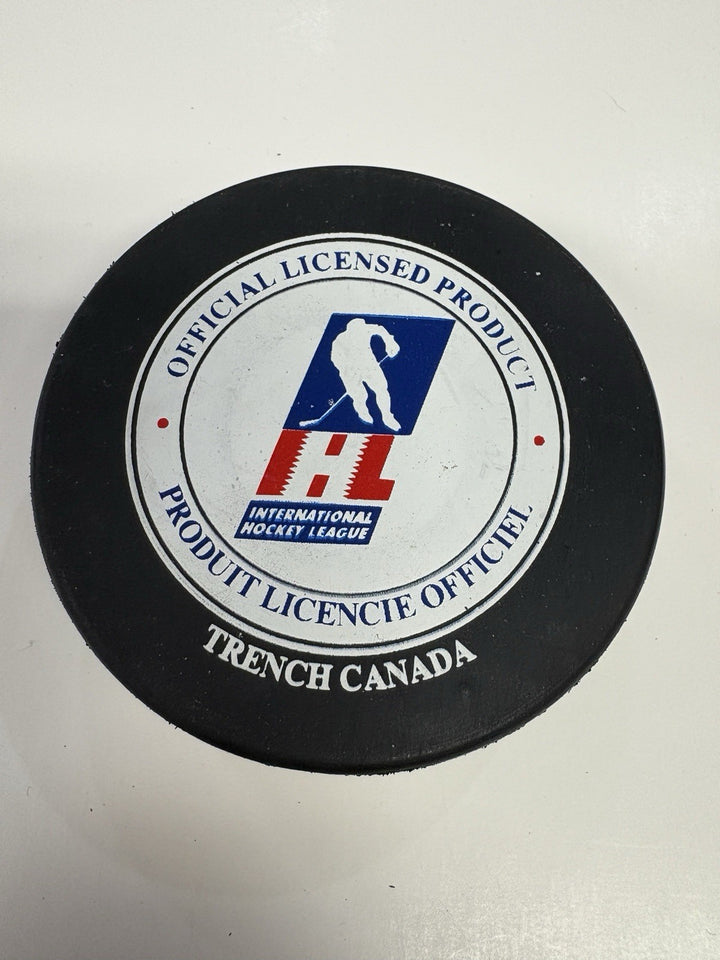 Vintage IHL Minnesota Moose Official Hockey Puck