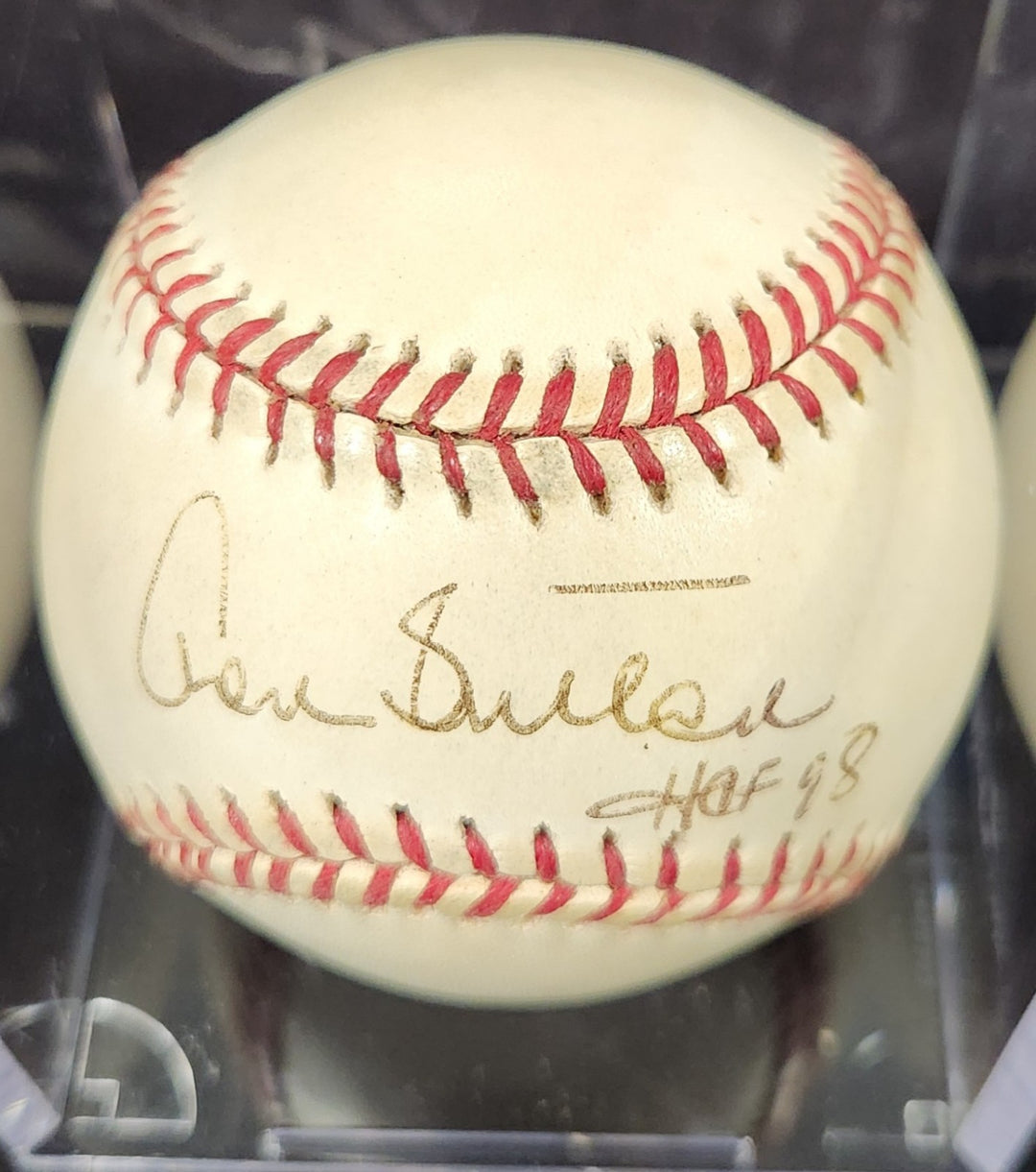 Don Sutton Signed Inscribed AL Baseball Oakland A's Los Angeles Dodgers HOF COA 