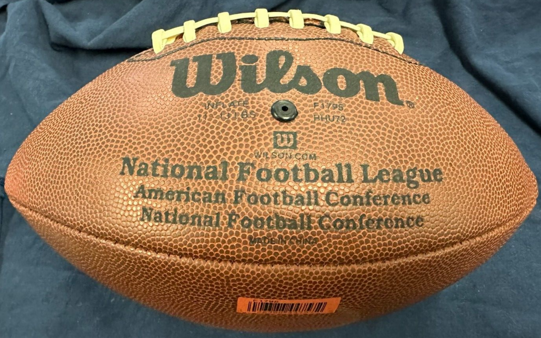 Corey Dillon Autographed Wilson Official NFL Football Bengals Patriots