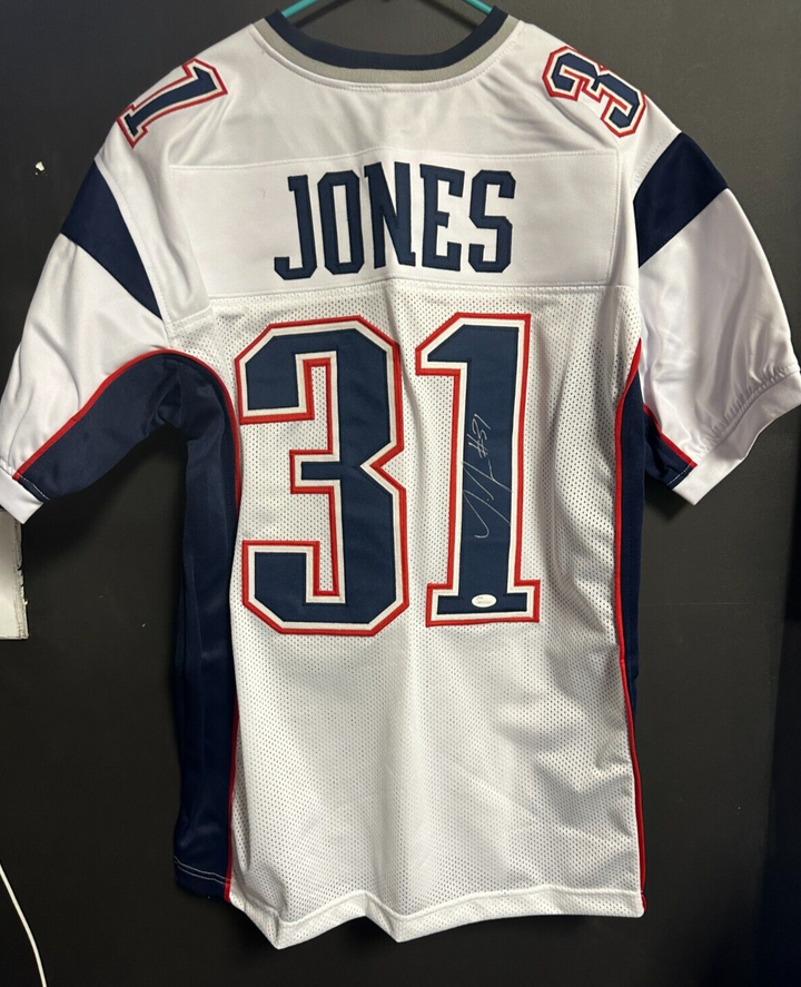 Jonathan Jones Autographed New England Patriots Jersey JSA NFL