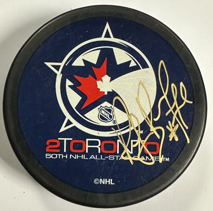 Ray Bourque Autographed 2000 NHL All-Star Game Hockey Puck NHL