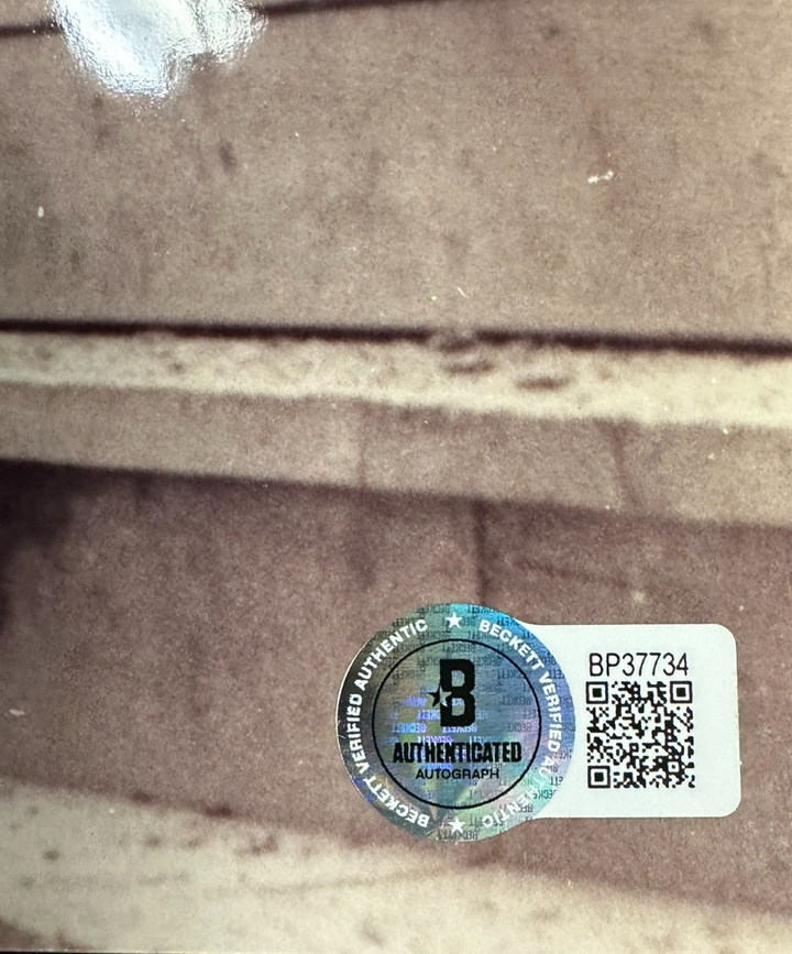 Buck O'Neil Autographed 8x10 Photo W/ Kansas City Monarchs Insc HOF BAS