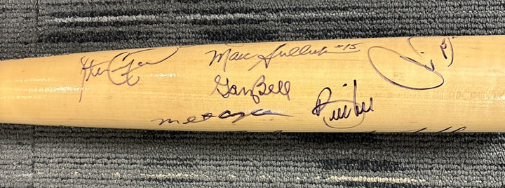 2012 Red Sox Fantasy Camp Signed Baseball Bat Campbell Petrocelli Bell Etc.