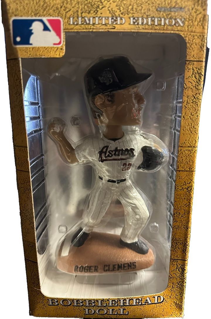 2004 Roger Clemens Astros Hand Numbered Limited Edition Bobble Dobbles Figurine