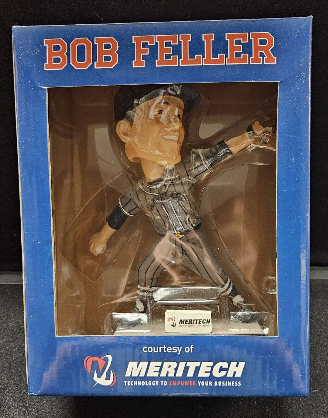 Bob Feller 2016 Cleveland Indians Limited Edition Promo Bobblehead SGA NIB Rare