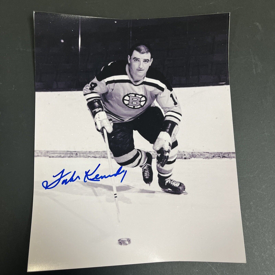 Forbes Kennedy Signed 8x10 Boston Bruins Sportsworld