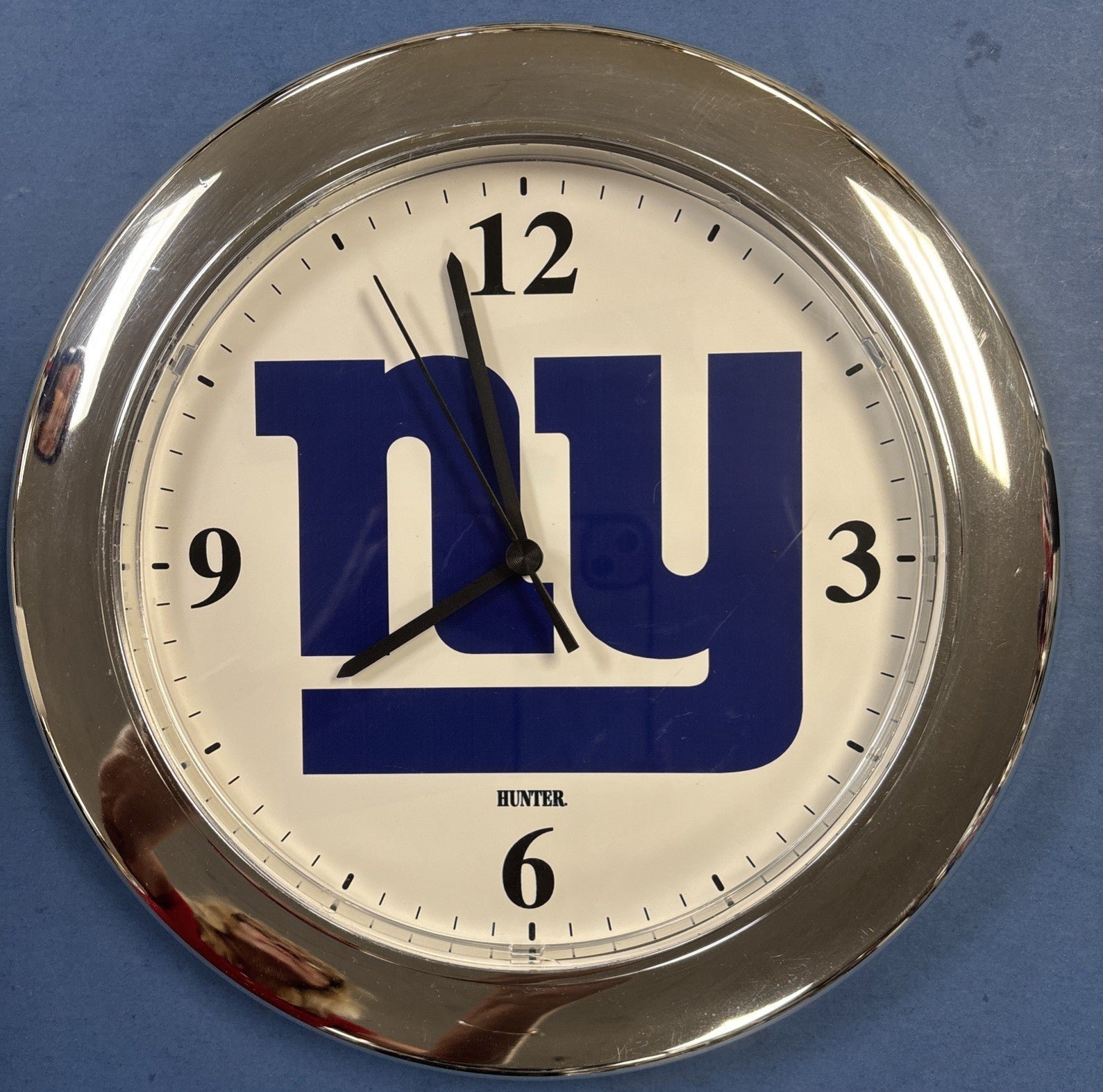 New York Giants Round Wall Clock – Phil and Cory Castinetti's Sportsworld