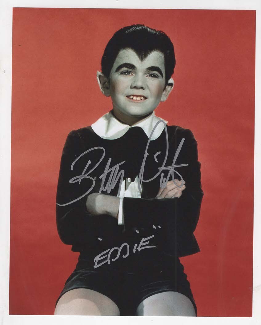 Butch Patrick Eddie Munster Autographed 8X10 Photo The Munster's