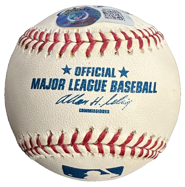 Whitey Ford Autographed Major League Baseball BAS HOF New York Yankees