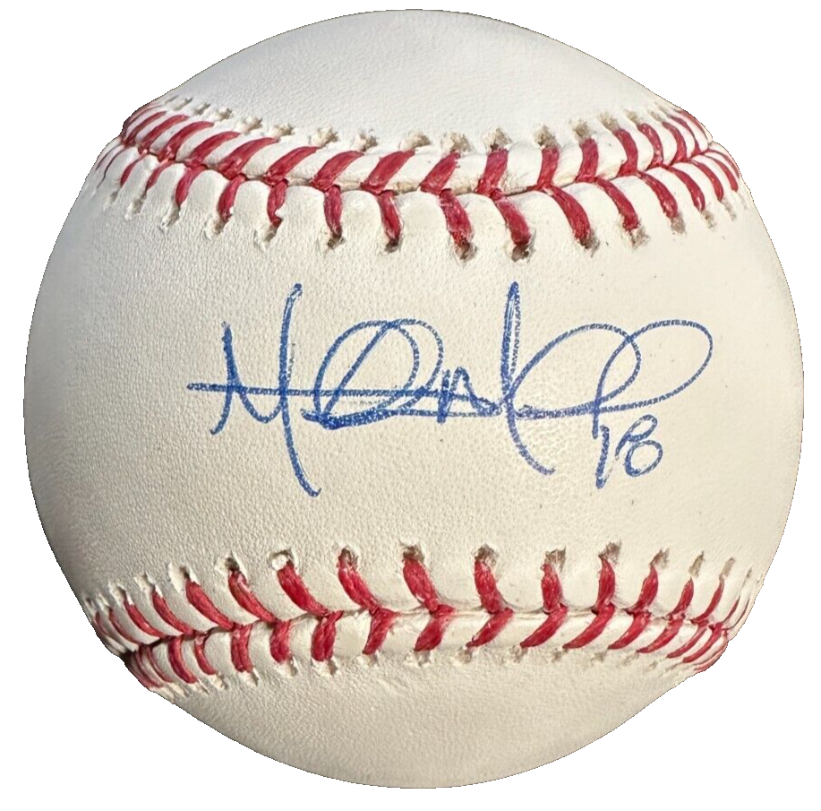 Mitch Moreland Autographed Official Major League Baseball Red Sox