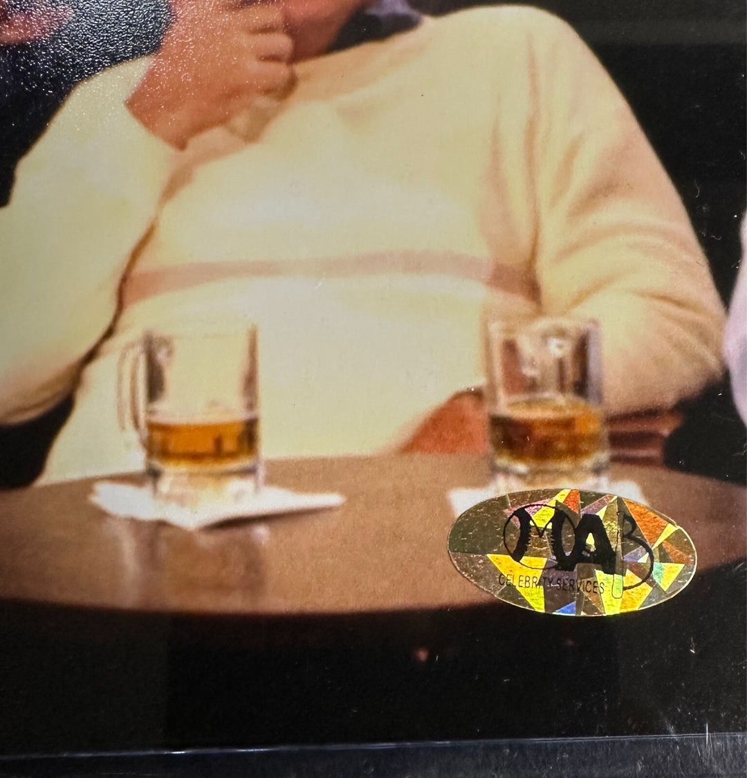 George Wendt Autographed Cheers Cast 8x10 Photo Norm