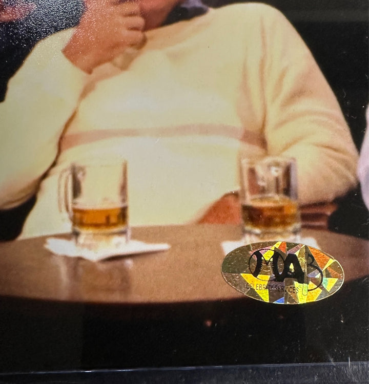George Wendt Autographed Cheers Cast 8x10 Photo Norm