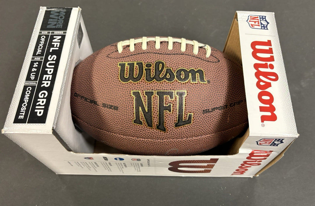Dave Robinson Signed Inscribed Football HOF 2013 Pro Bowl And NFL Champ COA