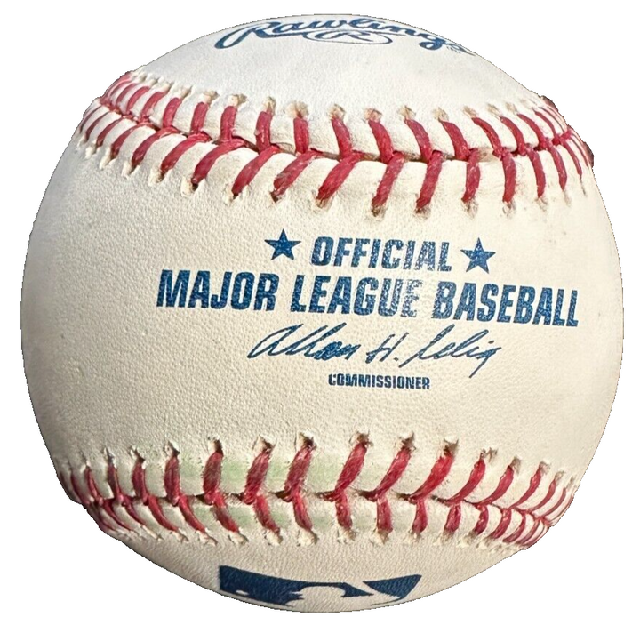 Frank Malzone Autographed Official Major League Baseball W/ Red Sox HOF 1995