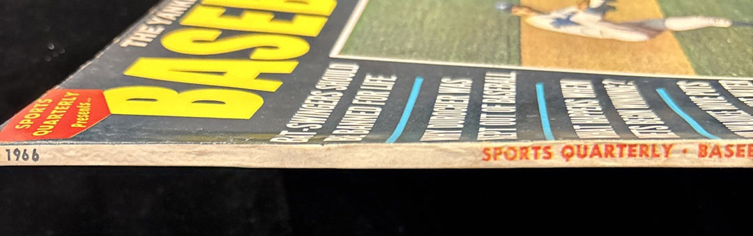 1966 Sports Quarterly Baseball Magazine Sandy Koufax Los Angeles Dodgers