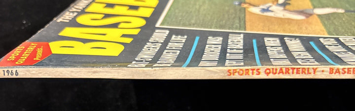 1966 Sports Quarterly Baseball Magazine Sandy Koufax Los Angeles Dodgers