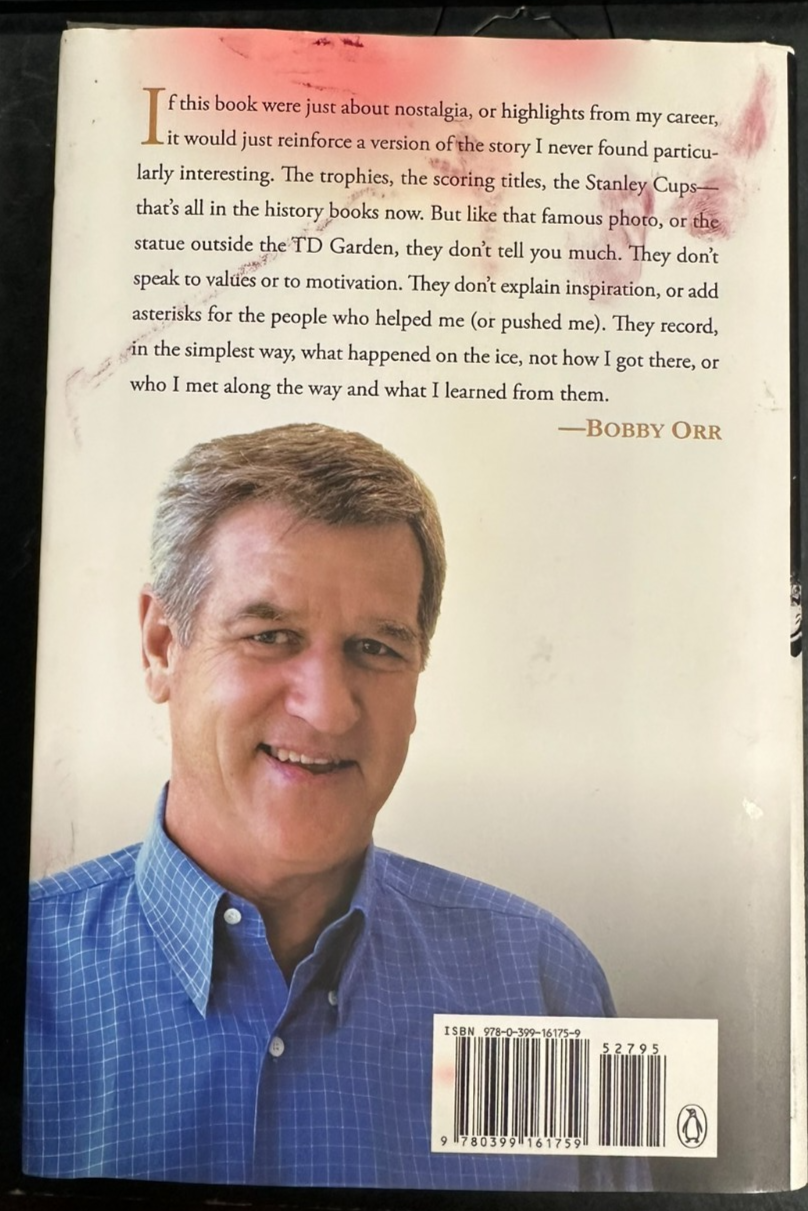 Bobby Orr Autographed My Story Book Authentic Autograph