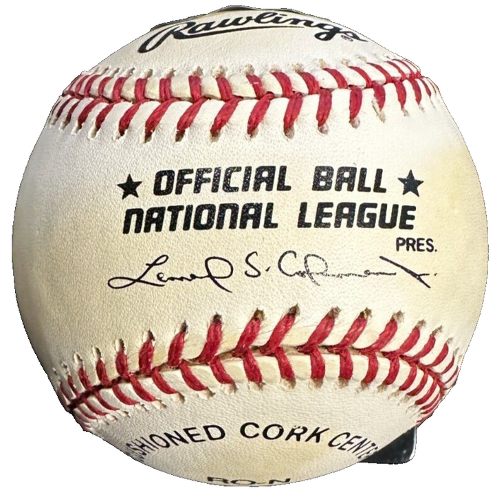 Richie Ashburn Autographed National League Baseball Philadelphia Phillies BAS