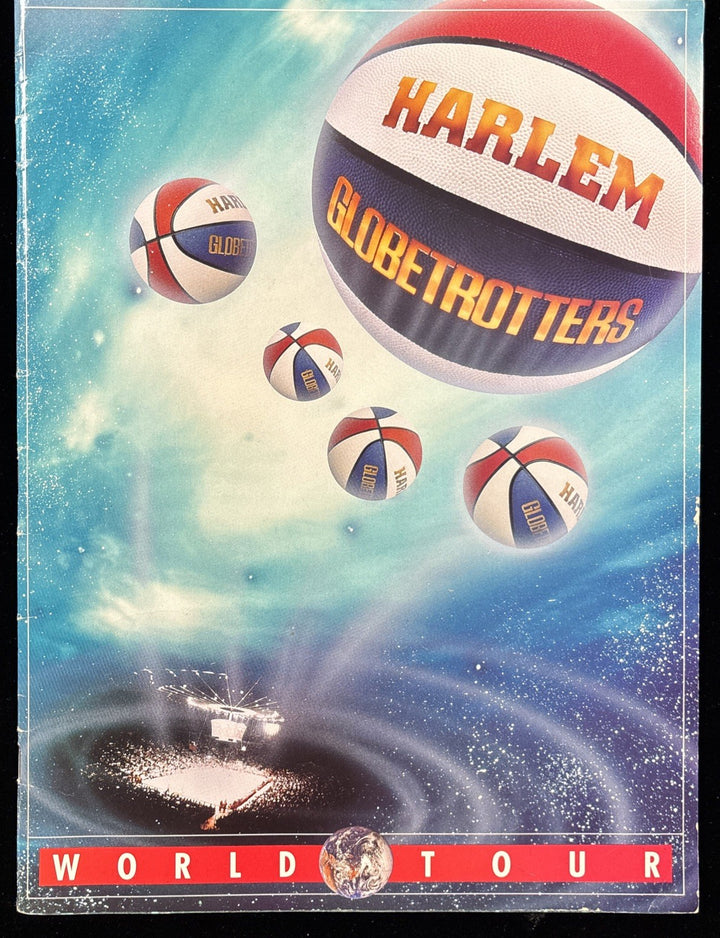 HARLEM GLOBETROTTERS 1989 SOUVENIR TOUR PROGRAM