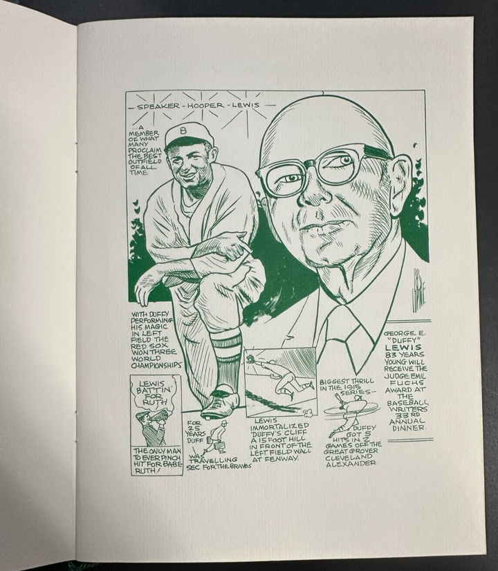 Jan 27, 1972 33rd Annual Baseball Writers Association America Dinner Program