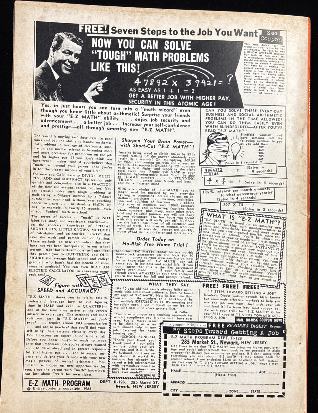 APRIL 1964 SPORT WORLD MAGAZINE MLB GUIDE ELSTON HOWARD NEW YORK YANKEES COVER