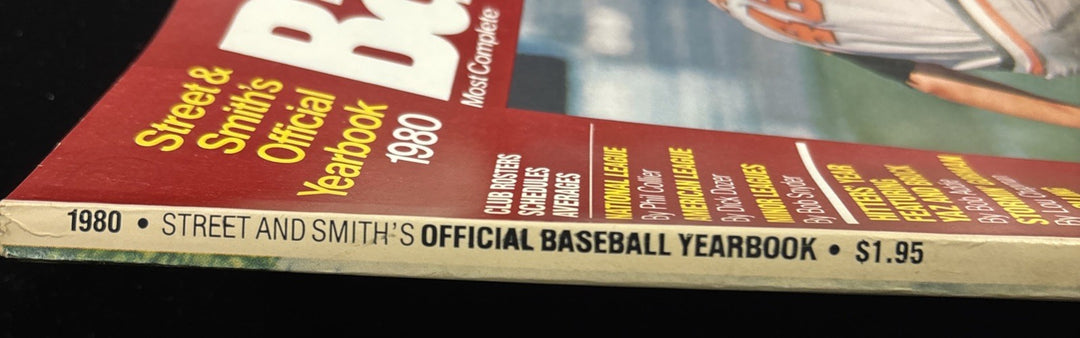 1980 Street and Smiths Baseball Yearbook MIKE FLANAGAN  Baltimore Orioles
