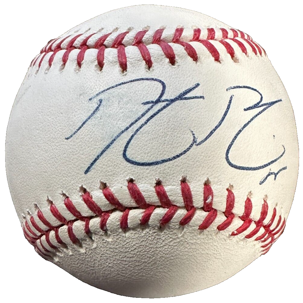 Dustin Pedroia Autographed Official 2016 Spring Training Baseball BAS Red Sox