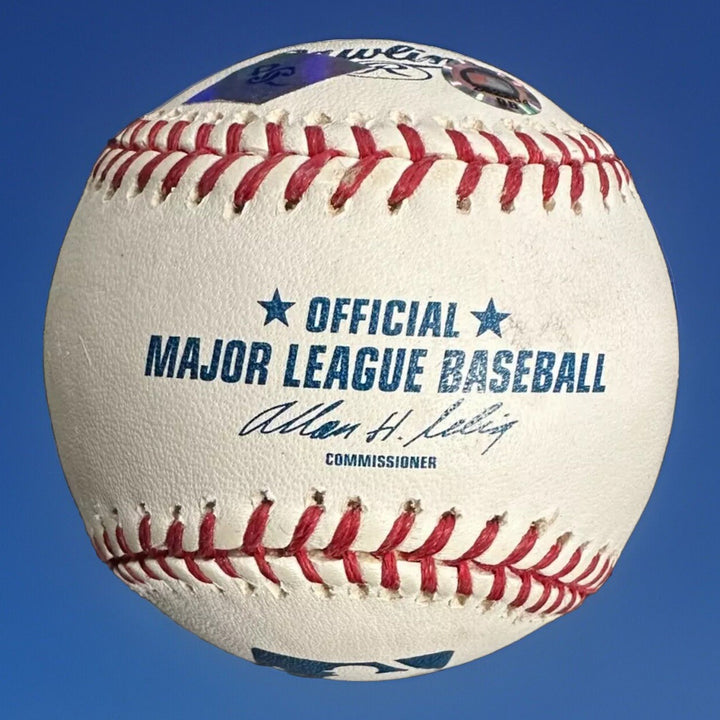 Bill Buckner & Mookie Wilson Autographed OML Baseball MLB Hologram