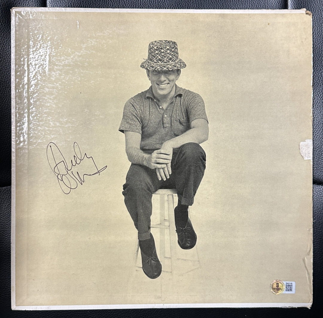 Andy Williams & Steve Allen Signed Andy Williams Sings...Steve Allen LP BAS