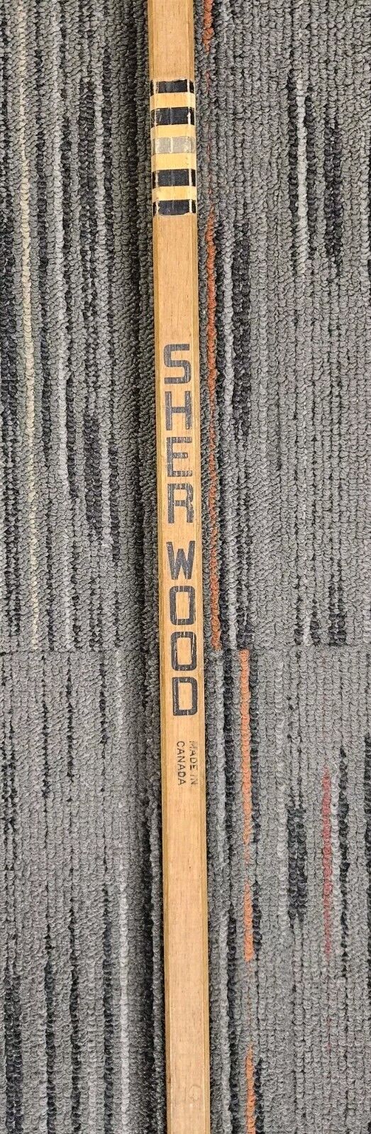 Réal Lemieux Los Angeles Kings Game Used Sherwood Hockey Stick LOA