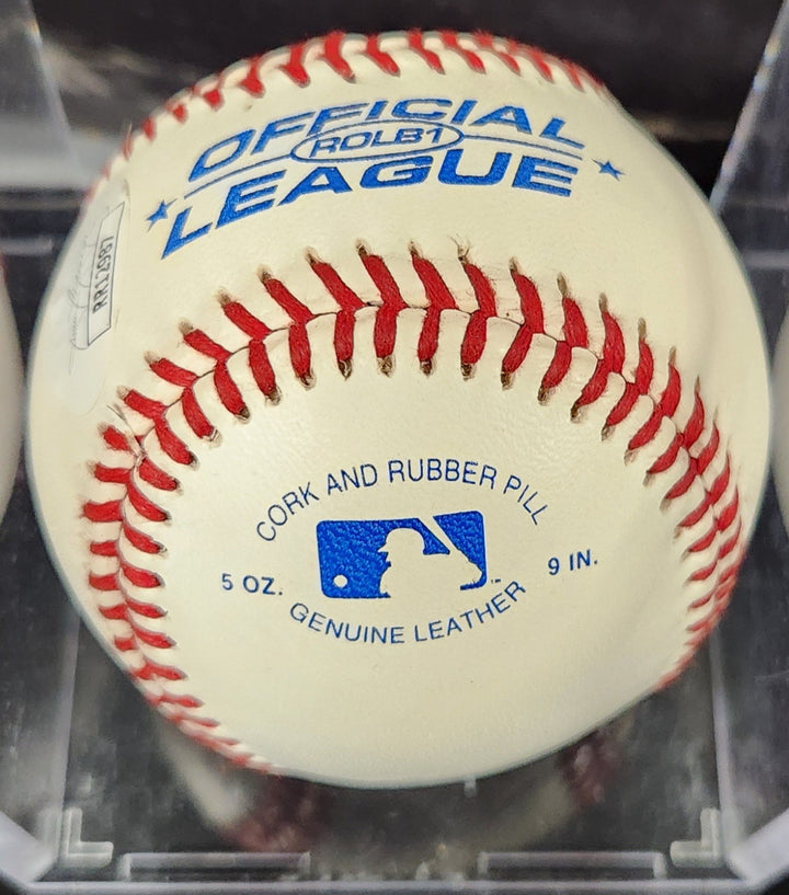 Frank Robinson Signed Rawlings Official Major League Baseball Reds HOF JSA COA
