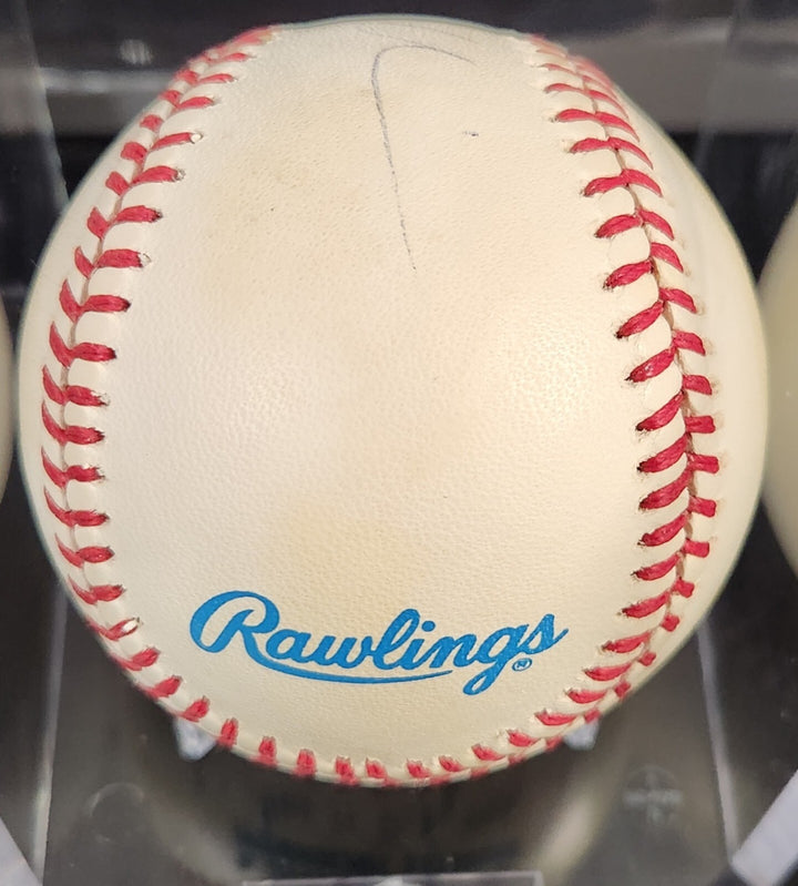 Paul Cellucci Signed American League Baseball Massachusetts Governor COA
