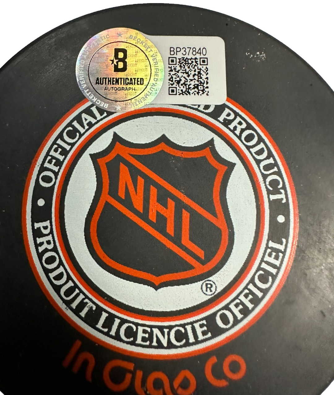 Ray Bourque Autographed 1998 NHL All-Star Game Puck BAS Vancouver