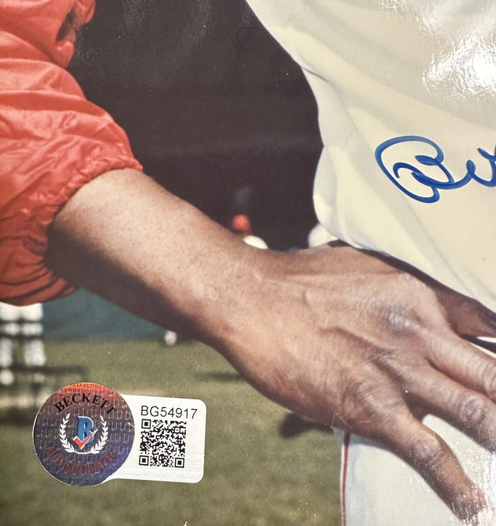 Bob Gibson Autographed St. Louis Cardinals 8x10 Photo BAS HOF