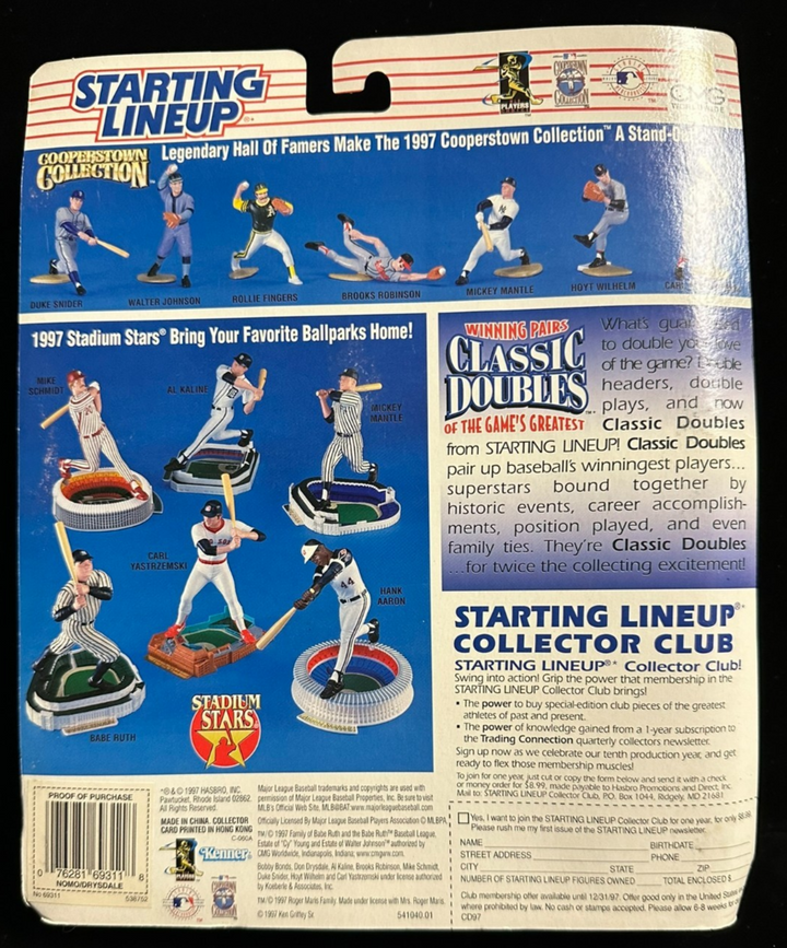1997 Starting Lineup Classic Doubles Hideo Nomo & Don Drysdale Action Figures