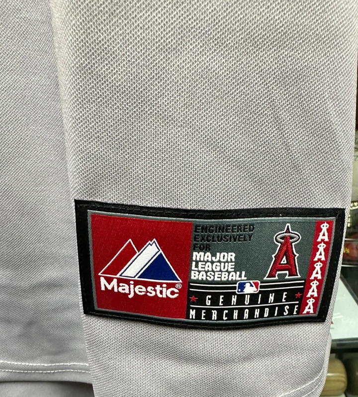 Albert Pujols Los Angeles Angels Authentic Road Jersey Majestic NWT