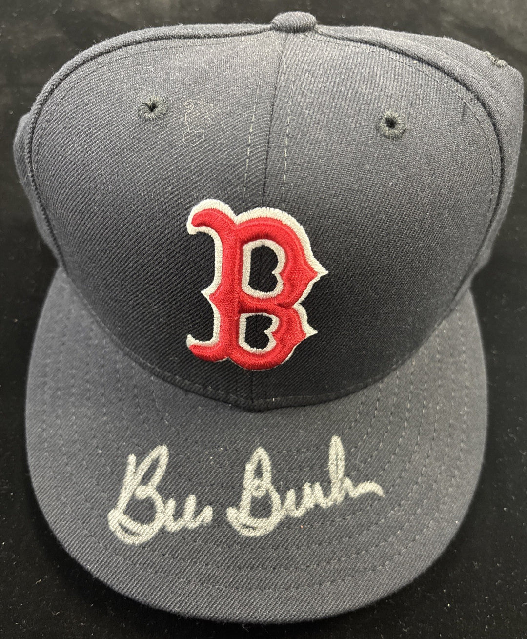 Bill Buckner Autographed Boston Red Sox Fitted Hat MLB