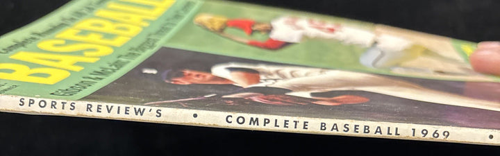 1969 Sport Reviews Baseball Magazine Bob Gibson and Denny McLain Cover