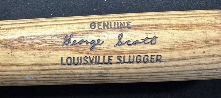 George Scott Game Used Hillerich & Bradsby Louisville Slugger Bat Red Sox