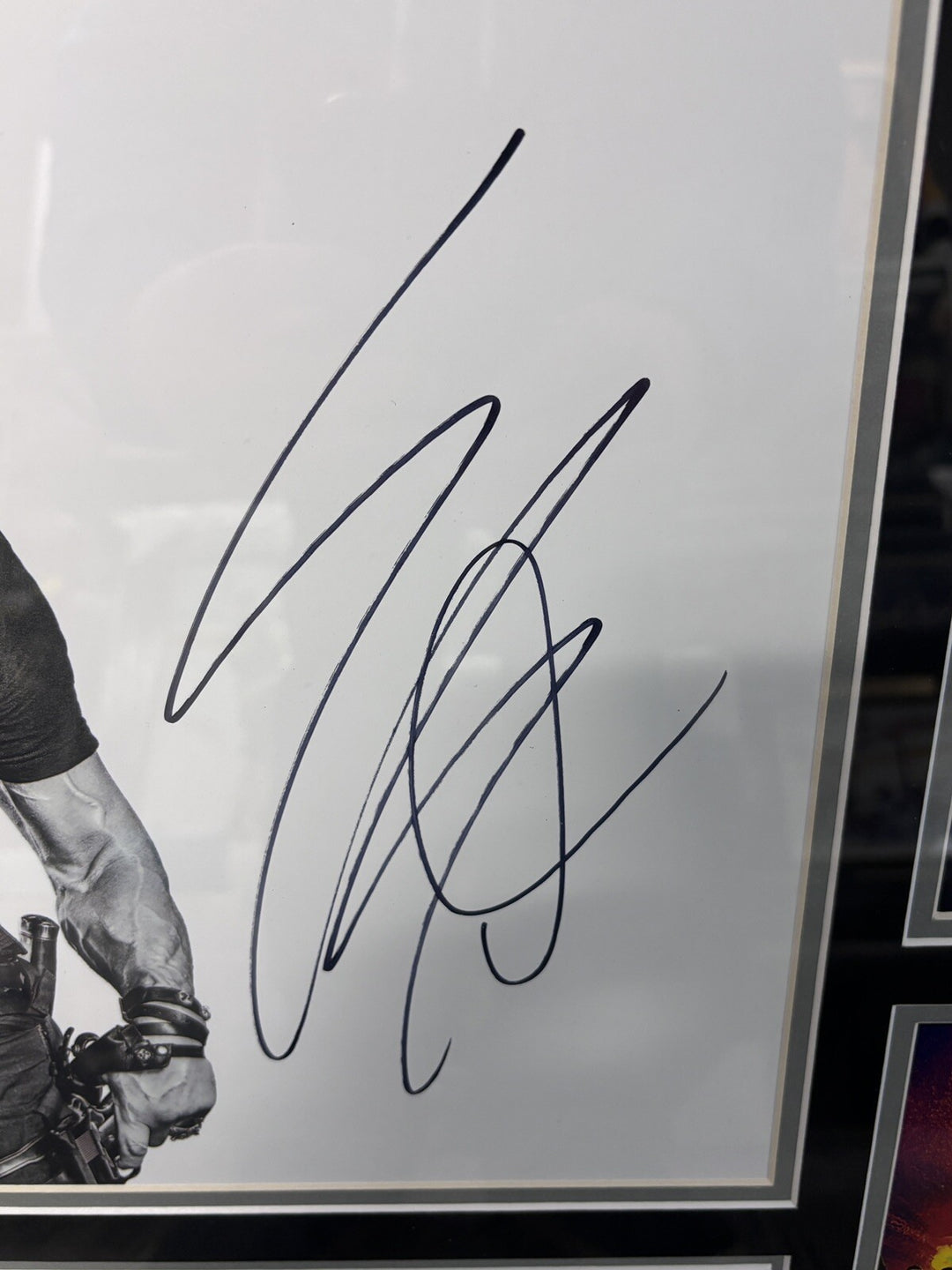 Sylvester Stallone As Barney Ross Signed Framed Expendables 11x14 Photo PSA DNA
