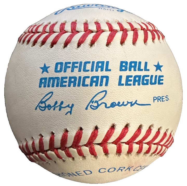 Mike Greenwell Autographed Official American League Baseball Red Sox