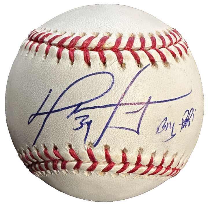 David Ortiz Autographed Official Major League Baseball W/Big Papi Insc BAS